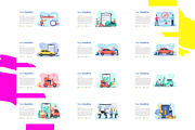 SALE | 77 FLAT VECTOR ILLUSTRATION, a Presentation Template by rivatxfz (Thumbnail 5 of 9)