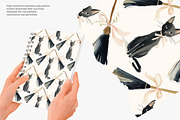 black cat seamless pattern, a Pattern Graphic by Pink Studio Art (Thumbnail 4 of 4)