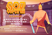 Asgard Grexco - Historical Gaming, a Handwritten Font by Dhabee (Thumbnail 4 of 15)
