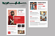 Church Event Flyer Template, a Flyer Template by ContestDesign (Thumbnail 2 of 3)