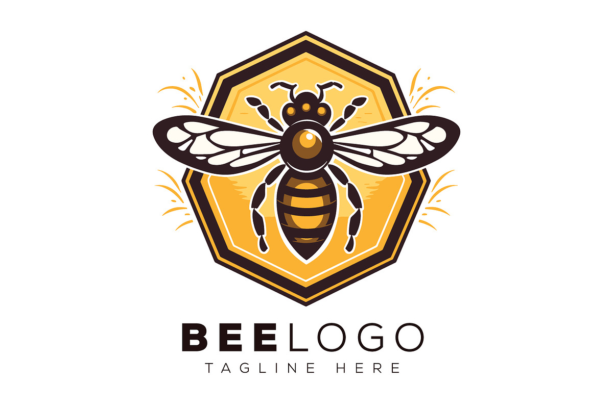 Bee Logo, a Branding & Logo Template by Esrastion