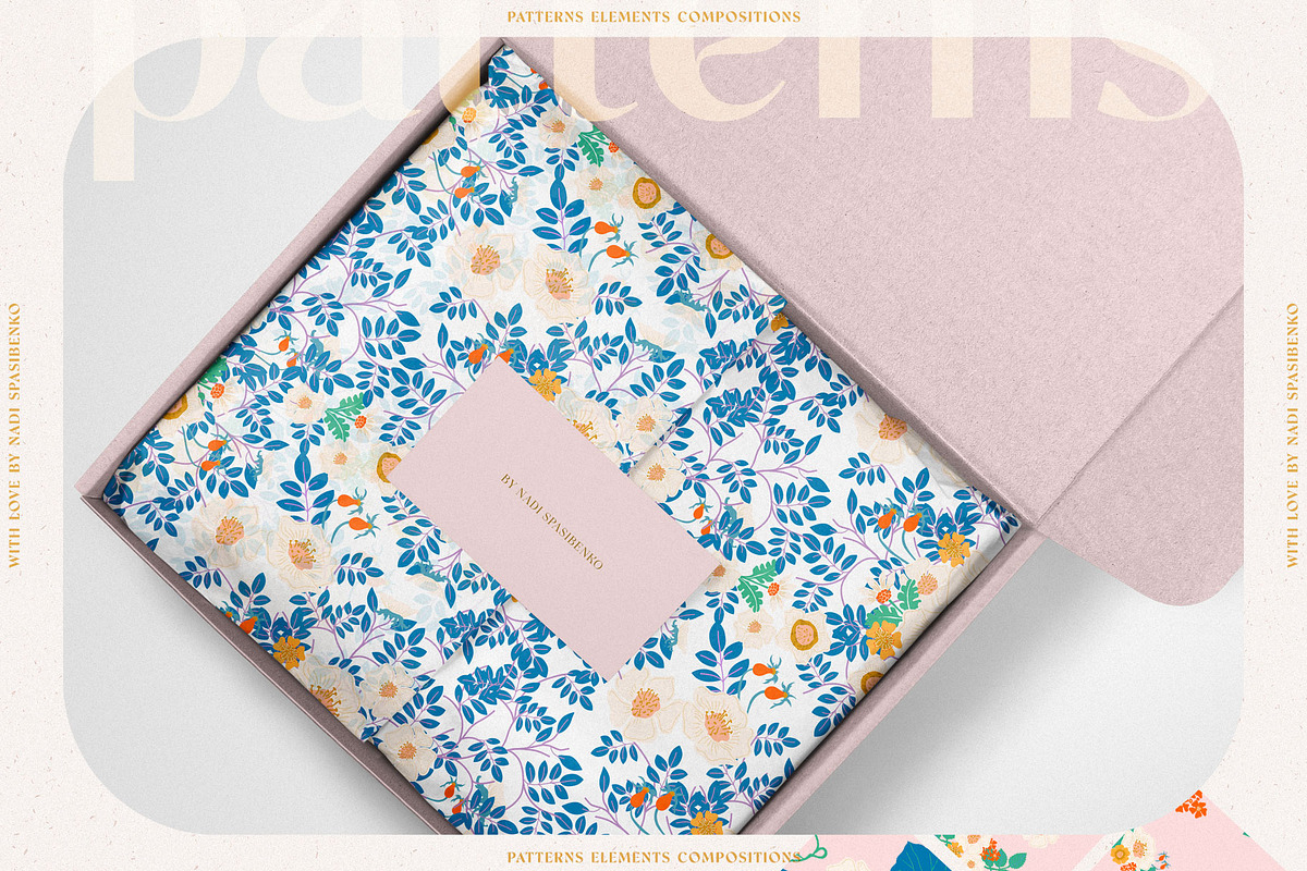 Floral Boutique || Vector Floral Set, an Illustration by nadispasibenko (Photo 15 of 15)