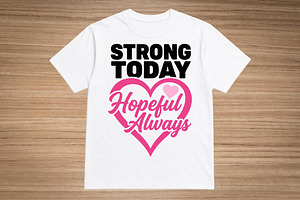 Breast cancer awareness T-shirt, an Object Graphic by hafijul