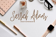 Hollanial Script, a Script Font by Thirtypath Studio (Thumbnail 3 of 10)