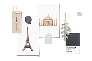 Vector to Sightseeing set of EPS&PNG, an Object Graphic by saturday.sketch (Thumbnail 4 of 5)