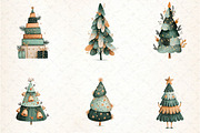 Hand-Drawn Christmas Tree PNG, an Illustration by DreamCafeArt (Thumbnail 3 of 8)