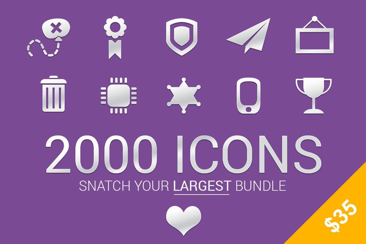 Snatch Largest Bundle-2000 Icons, an Icon by atifarshad