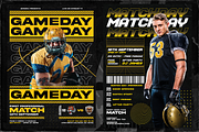 8 Football Flyer Template A4, a Print Template by OnurDemircan (Thumbnail 3 of 5)