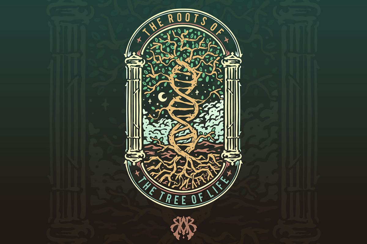 The Roots of The Tree Of Life, an Object Illustration by Krizvector Artwork Shop (Photo 1 of 3)