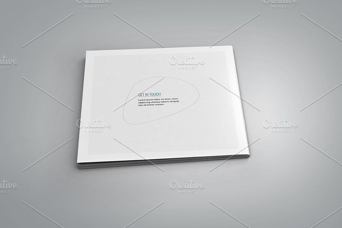 Photo Album Booklet Template-V666, a Brochure Template by Template Shop