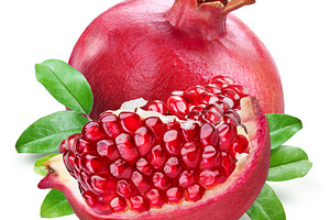 Pomegranate fruit and piece, a Food & Drink Photo by Volff