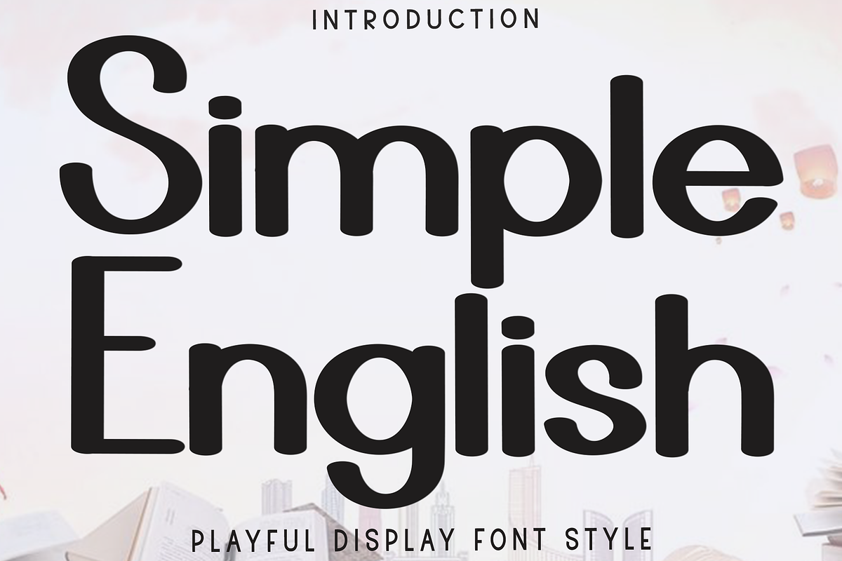 Simple English, a Script Font by InermediaSTUDIO (Photo 1 of 8)