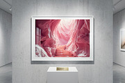 Pink Crystal Cave Stairs Stock Photo, a Nature Photo by Aura Canyon HQ (Thumbnail 5 of 8)