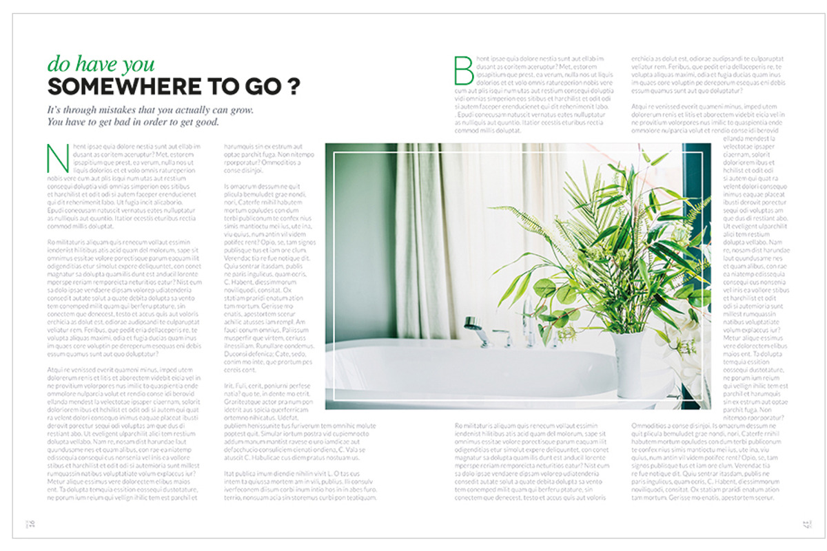 Magazine Template InDesign 14, a Magazine Template by Love Graphic Design (Photo 17 of 20)