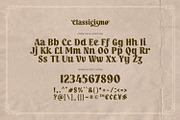 Classicismo - Gentleman Type, a Serif Font by ikiiko (Thumbnail 6 of 8)