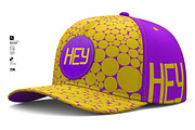 6-Panel Cap Mockup - Full Fabric PSD, a Hat Mockup by LESZ Design (Thumbnail 6 of 12)