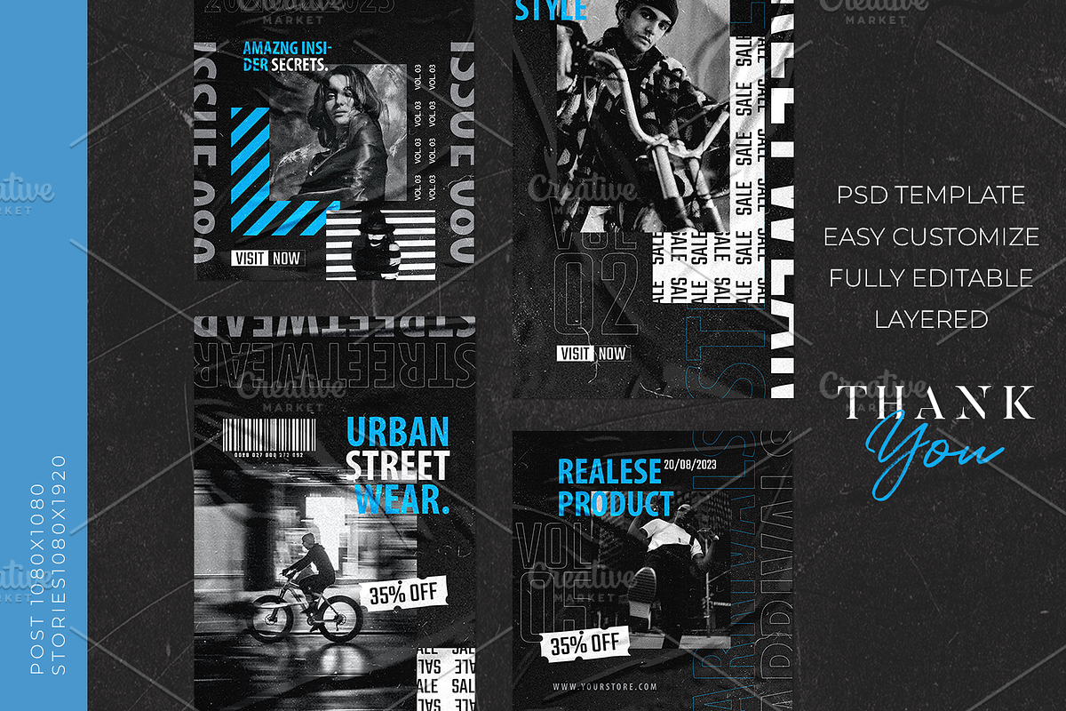Hype Instagram Template - Coolexz, a Social Media Template by Gibcreat (Photo 4 of 4)