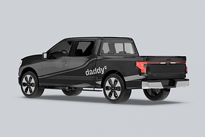 Pickup Truck Mockup