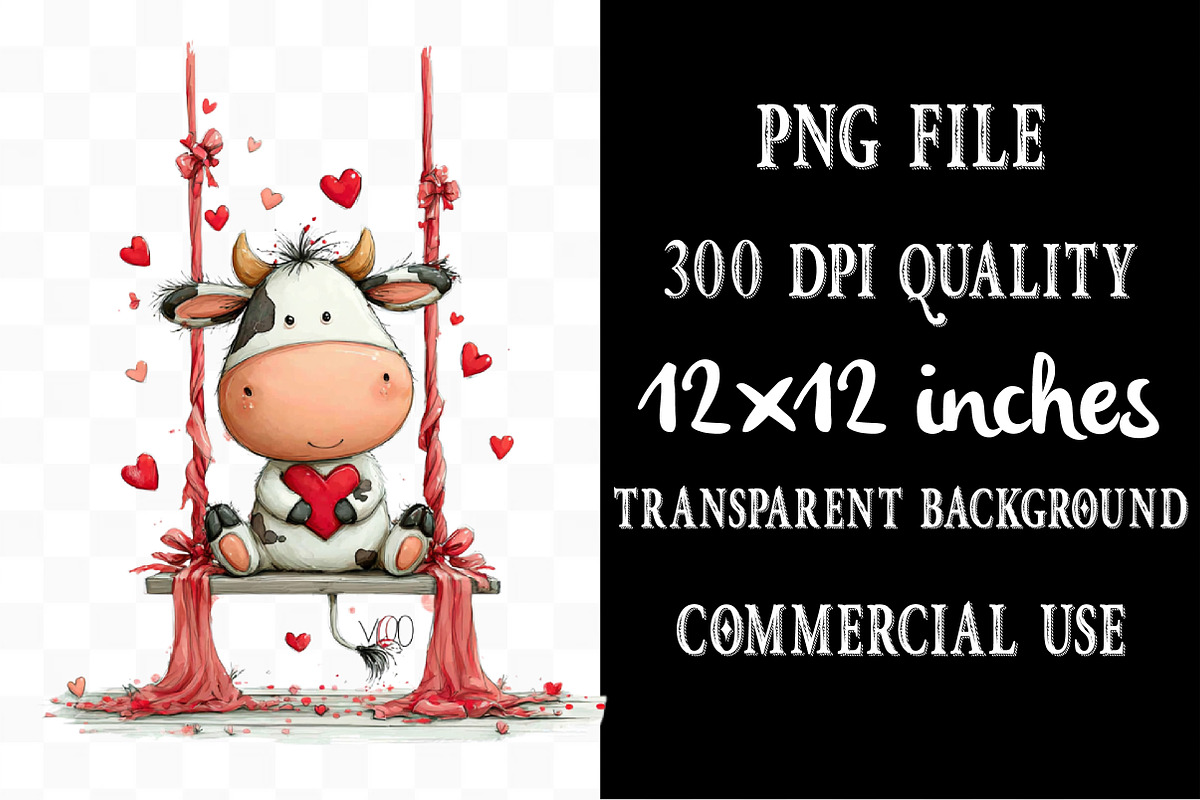 Whimsical Valentine Couple Clipart, an Illustration by Designking (Photo 4 of 5)