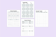 2025 Girl Boss Planner For Canva, a Stationery Template by Shumaya (Thumbnail 6 of 7)