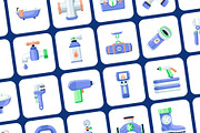 Plumbing Icon Art Set, a Work Illustration by Creative Stall (Thumbnail 6 of 8)