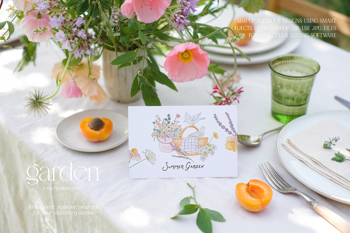 Garden - 45 Stationery Summer Mockup, a Product Mockup by Muse Mockups (Photo 10 of 18)