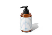 Cosmetic Pump Bottle Mockup, a Packaging Mockup by Akebareee (Thumbnail 3 of 3)