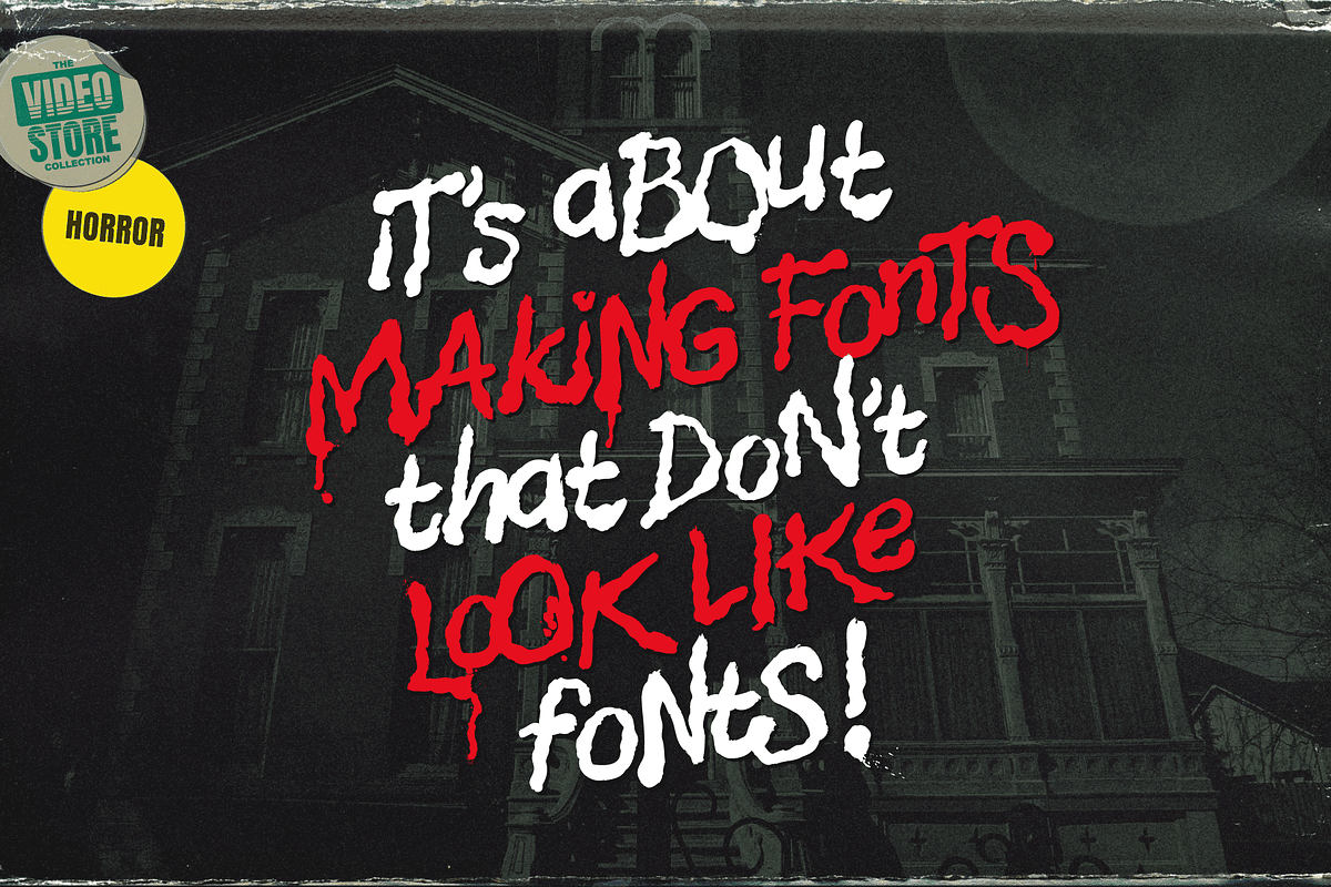 Nightmare Street - Halloween Font, a Font by Wingsart Studio (Photo 16 of 16)