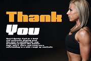 Sport Master Font, a Sans Serif Font by QR Design Studio (Thumbnail 12 of 12)
