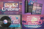 Futuristic Font Bundle - 93 Fonts!, a Sans Serif Font by HipFonts (Thumbnail 6 of 13)