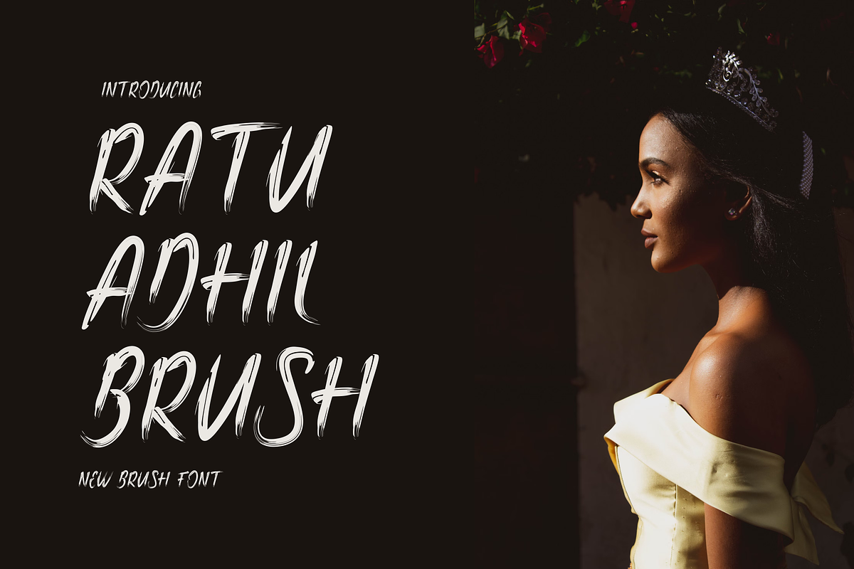Ratu Adhil - Font, a Handwritten Font by artchiles_design (Photo 1 of 5)