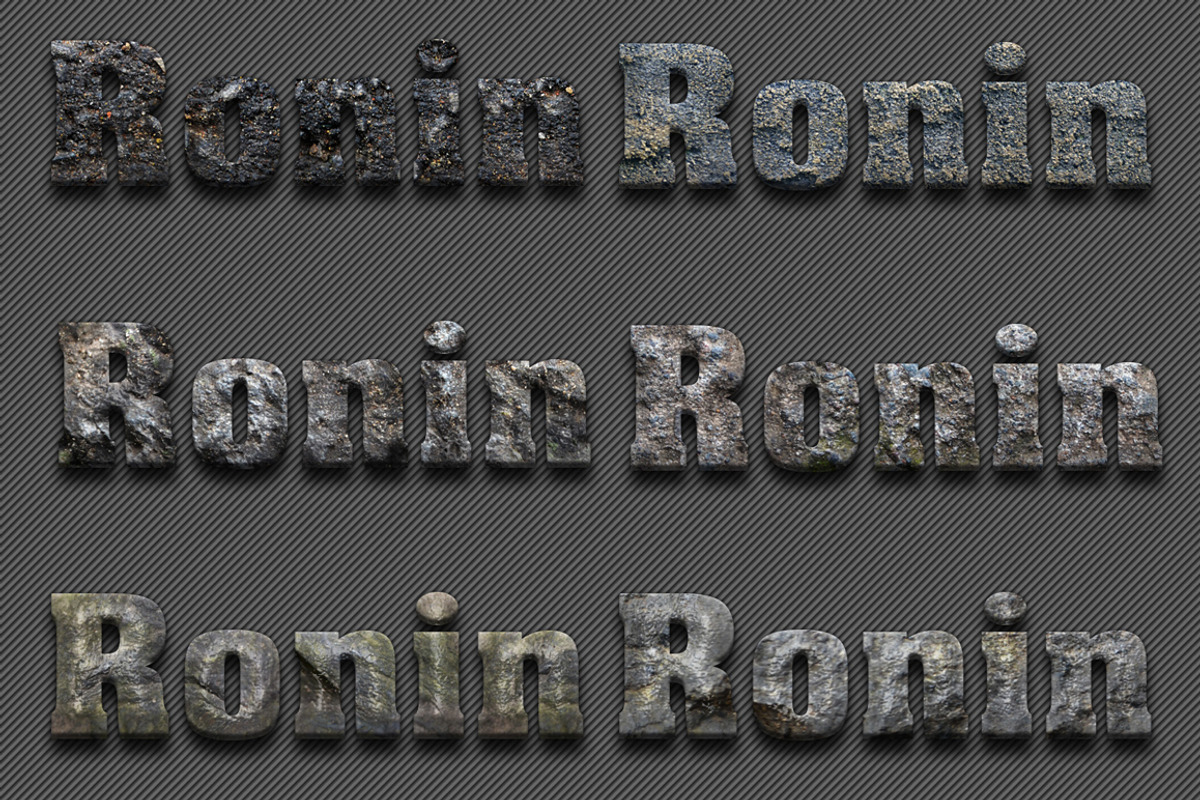 36 Rock Styles V01, a Layer Style Add-On by yantodesign (Photo 3 of 4)
