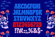 Mind Melt Font, a Font by MightySHORT (Thumbnail 3 of 3)