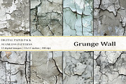 Grunge Wall Digital Papers, a Background Graphic by BonaDesigns (Thumbnail 1 of 4)