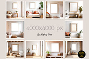 Set with frame mockups 7, a Merchandise Mockup by MightyTreeIE (Thumbnail 3 of 8)
