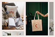 Boho moon & stars Illustrations set, an Illustration by Art Dari Autumn (Thumbnail 3 of 15)