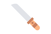 Machete Flat Icon, a Duotone Icon by Pexelpy (Thumbnail 2 of 2)