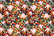 SET of Floral Patterns, a Pattern Graphic by Sunny_Lion (Thumbnail 5 of 7)