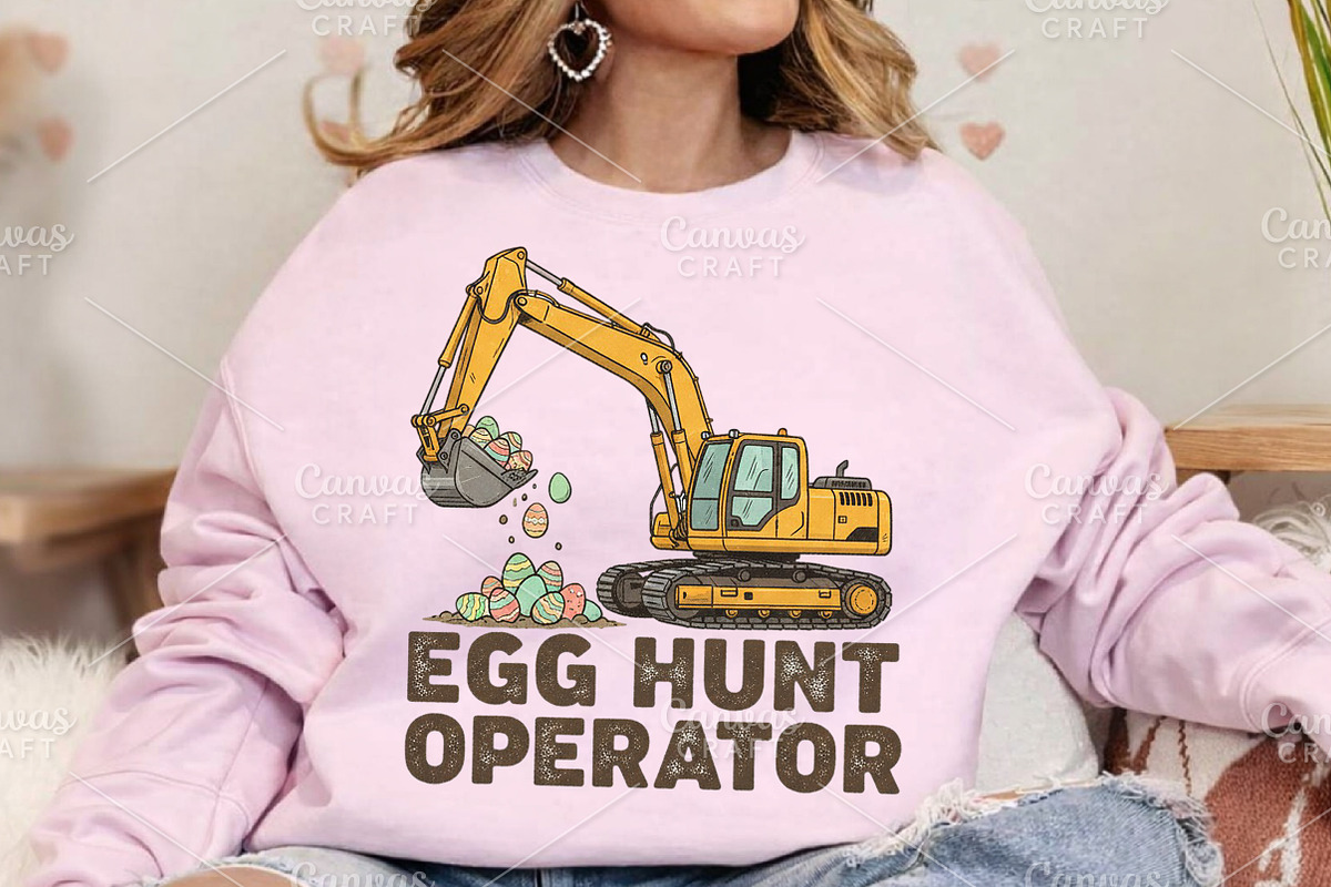 Funny Eggs Cavator PNG, an Illustration by Canvas Craft (Photo 3 of 6)