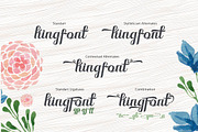 Kingfont Script, a Script Font by Olexstudio (Thumbnail 3 of 5)