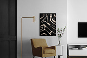 Modern Minimalsit Abstract Wall Art, a Decorative Illustration by Doodledreamin (Thumbnail 2 of 11)