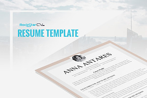 Resume Template Antares