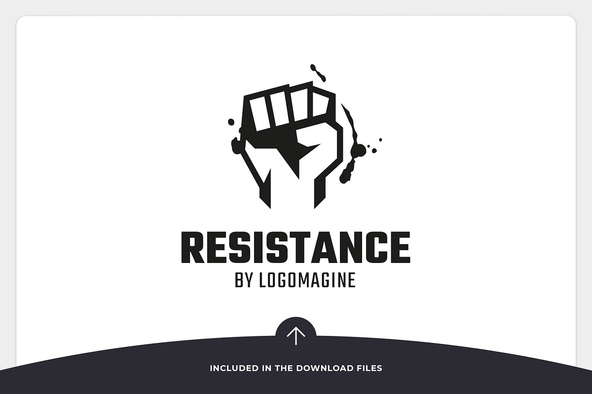 Resistance Logo Template, a Branding & Logo Template by LOGOMAGINE (Photo 10 of 16)