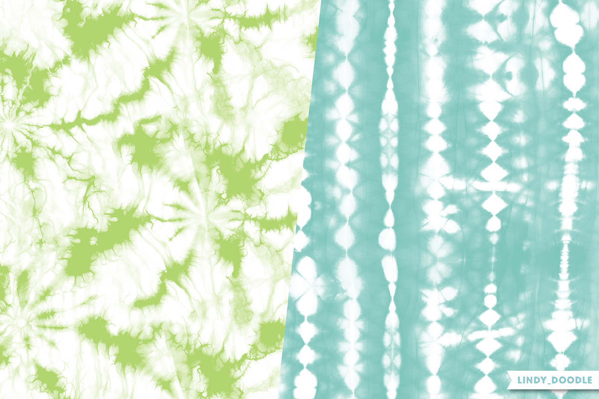 Monochromatic Tie Dye Pack 3, a Pattern Graphic by Lindy_doodle (Photo 8 of 9)