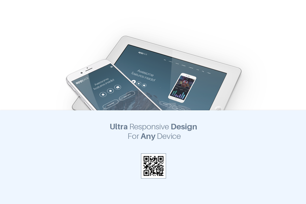 Apppick - Complete App Landing Page, a Bootstrap Template by BD InfoSys (Photo 3 of 3)