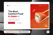 Sushi Shop - Restaurant Hero Header, a Templates & Theme by SquidPixey (Thumbnail 1 of 3)