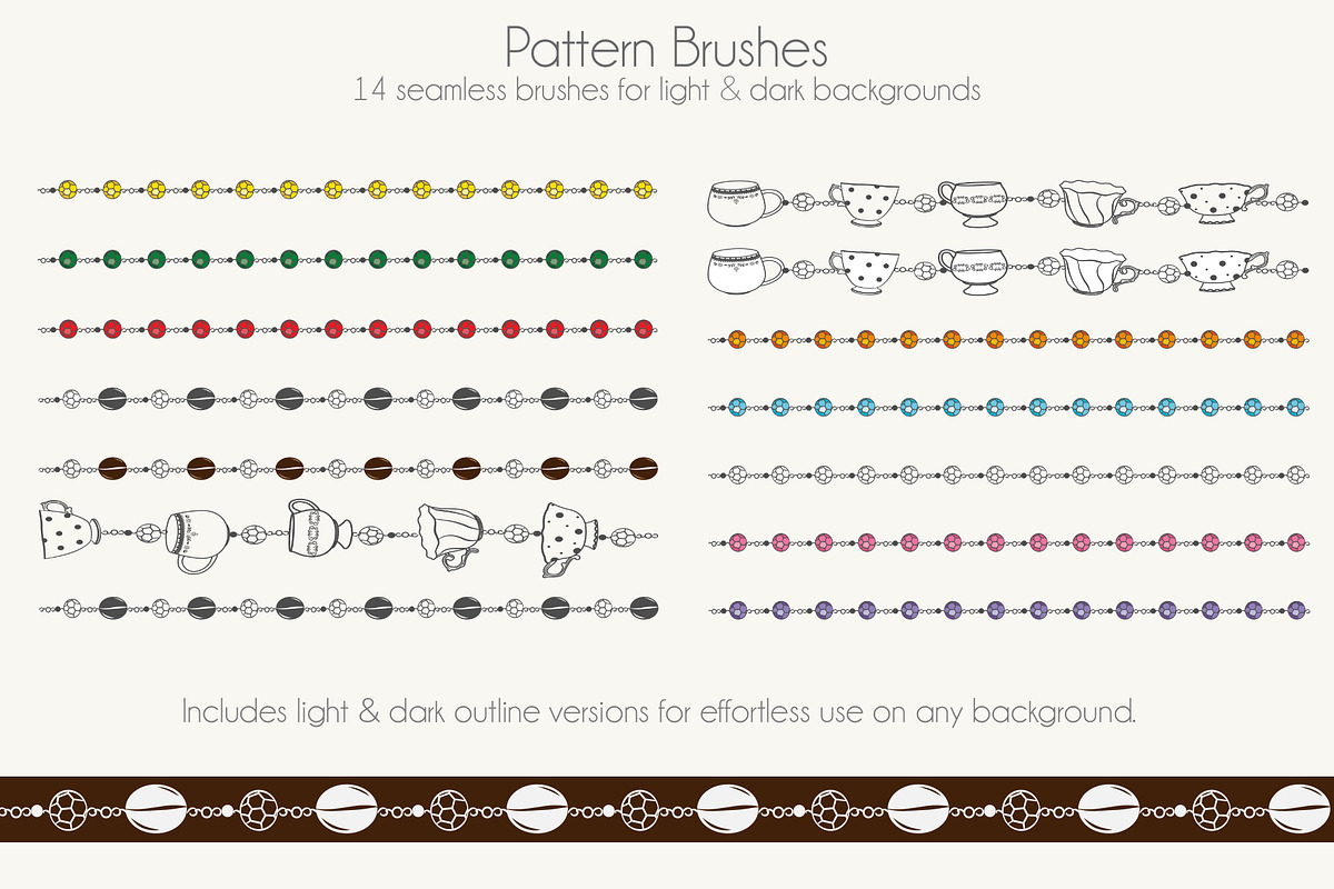 Coffee Story Design Toolkit., a Brush Add-On by IrinaCzaran (Photo 3 of 5)