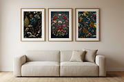 Vintage Botanical Foliage Wall Art, a Poster Template by Pixeness Studio (Thumbnail 1 of 2)