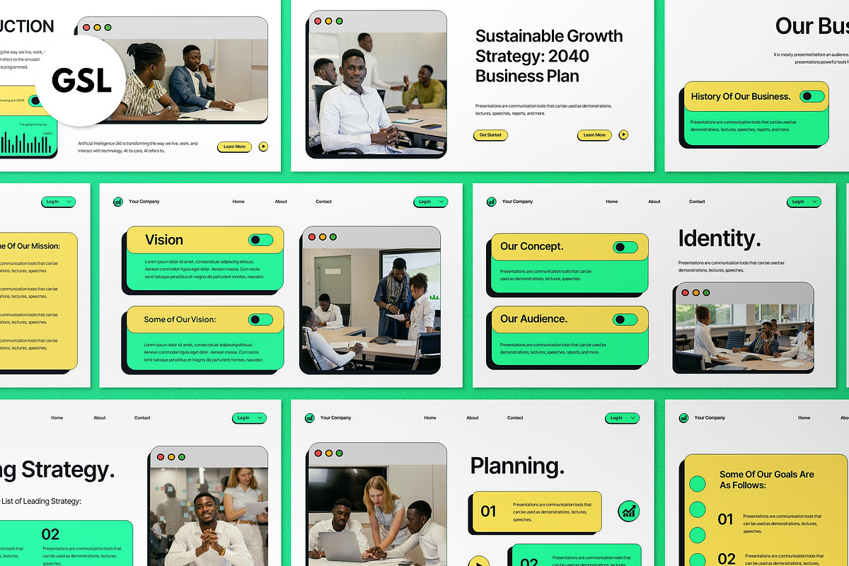 Business Plan Google Slide