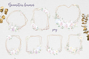 Watercolor flowers Orchids clipart, an Illustration by Yuliya Art (Thumbnail 10 of 18)
